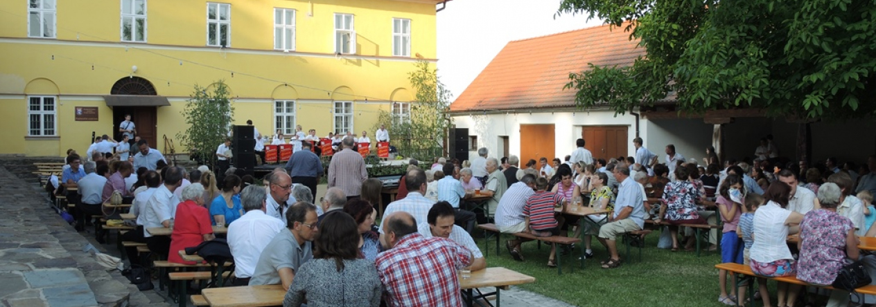 Společenské setkání v pastoračním centru v Lulči